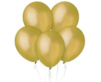 Balloons Decomex 11", metallic gold, 100pcs
