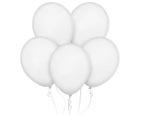 Balloons Decomex 18", pastel white, 25pcs