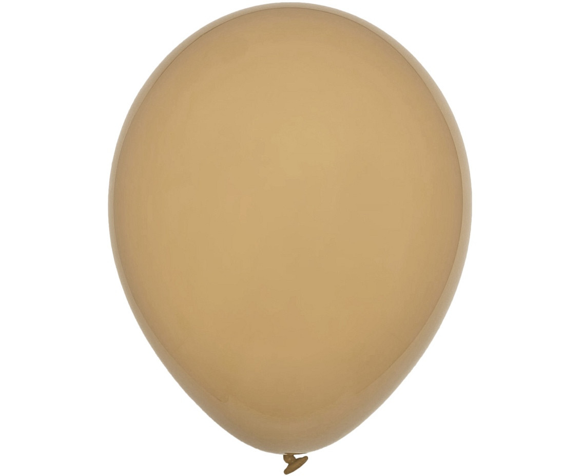 Balloons Decomex 18", pastel desert sand, 25pcs