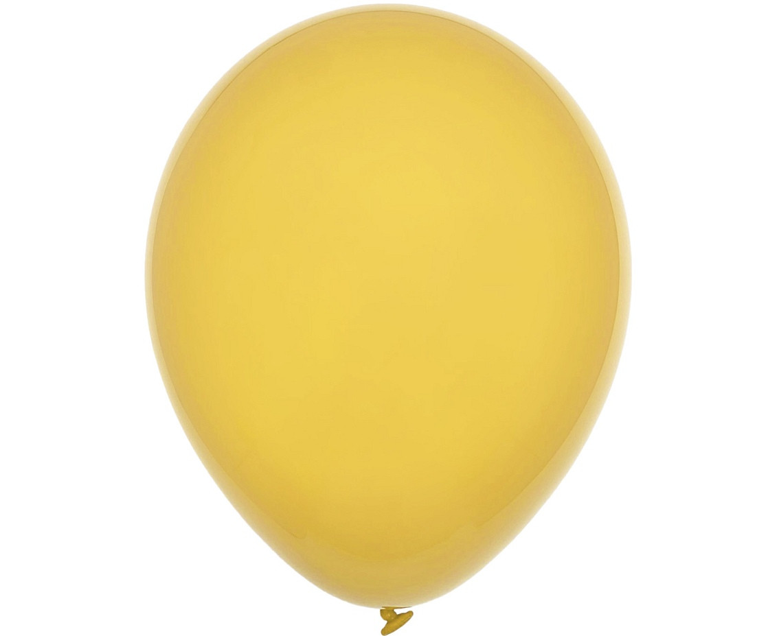 Balloons Decomex 18", pastel golden yellow, 25pcs