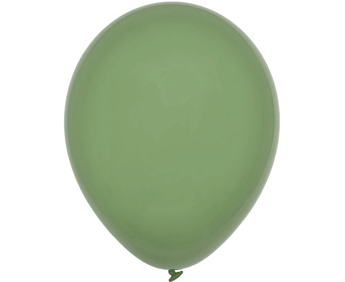 Balloons Decomex 18", pastel eucalyptus, 25pcs