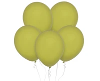 Balloons Decomex 18", pastel olive, 25pcs