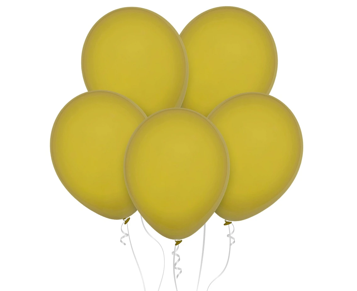 Balloons Decomex 18", pastel mustard, 25pcs