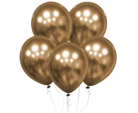 Balloons Decomex 18", platinum gold, 25pcs