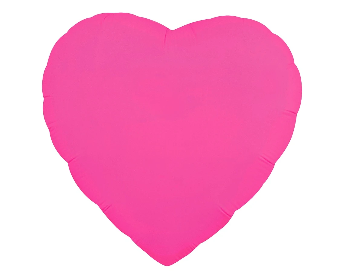 Foil balloon Heart 18“ neon fushia