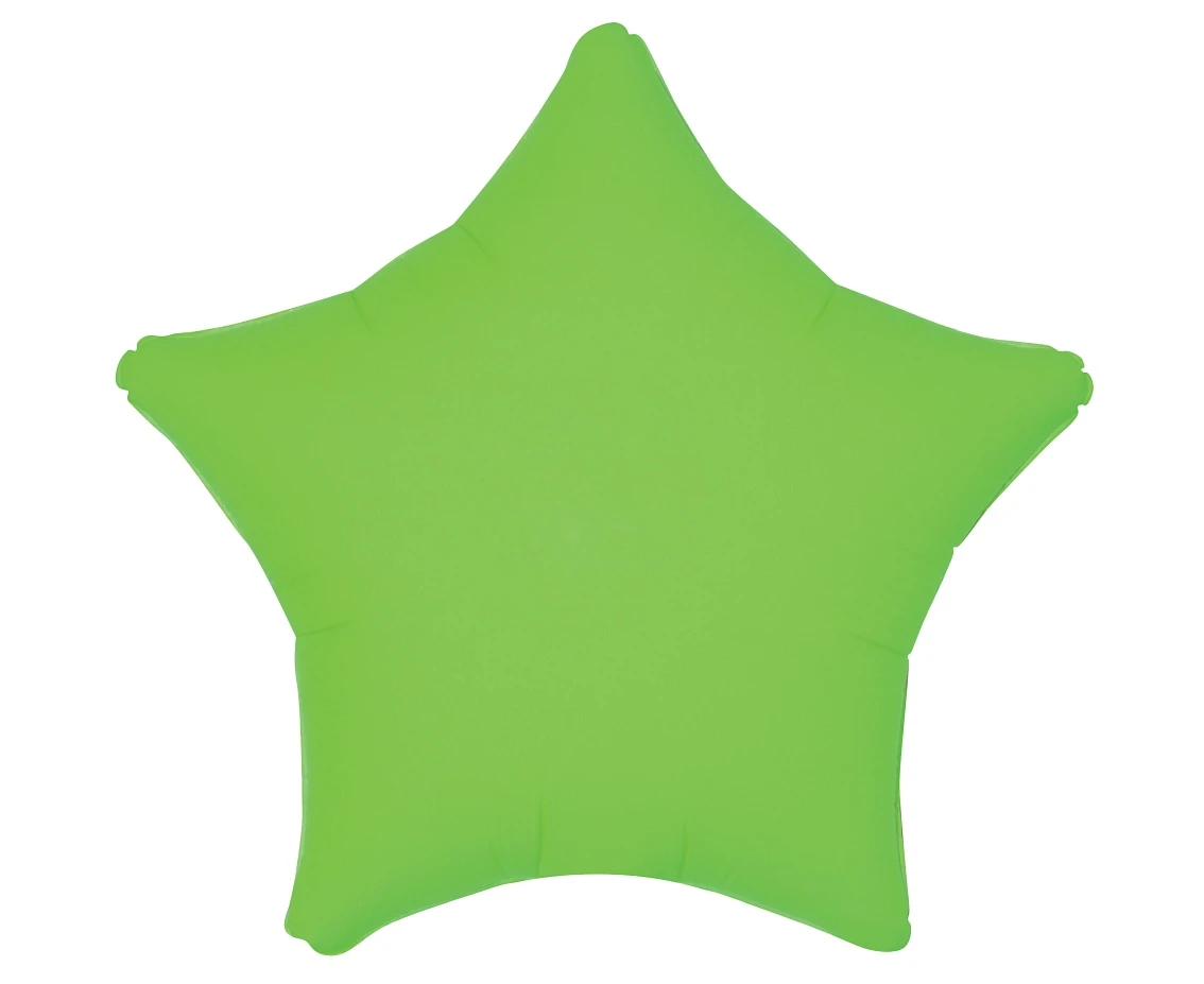 Foil balloon Star 19“ neon green