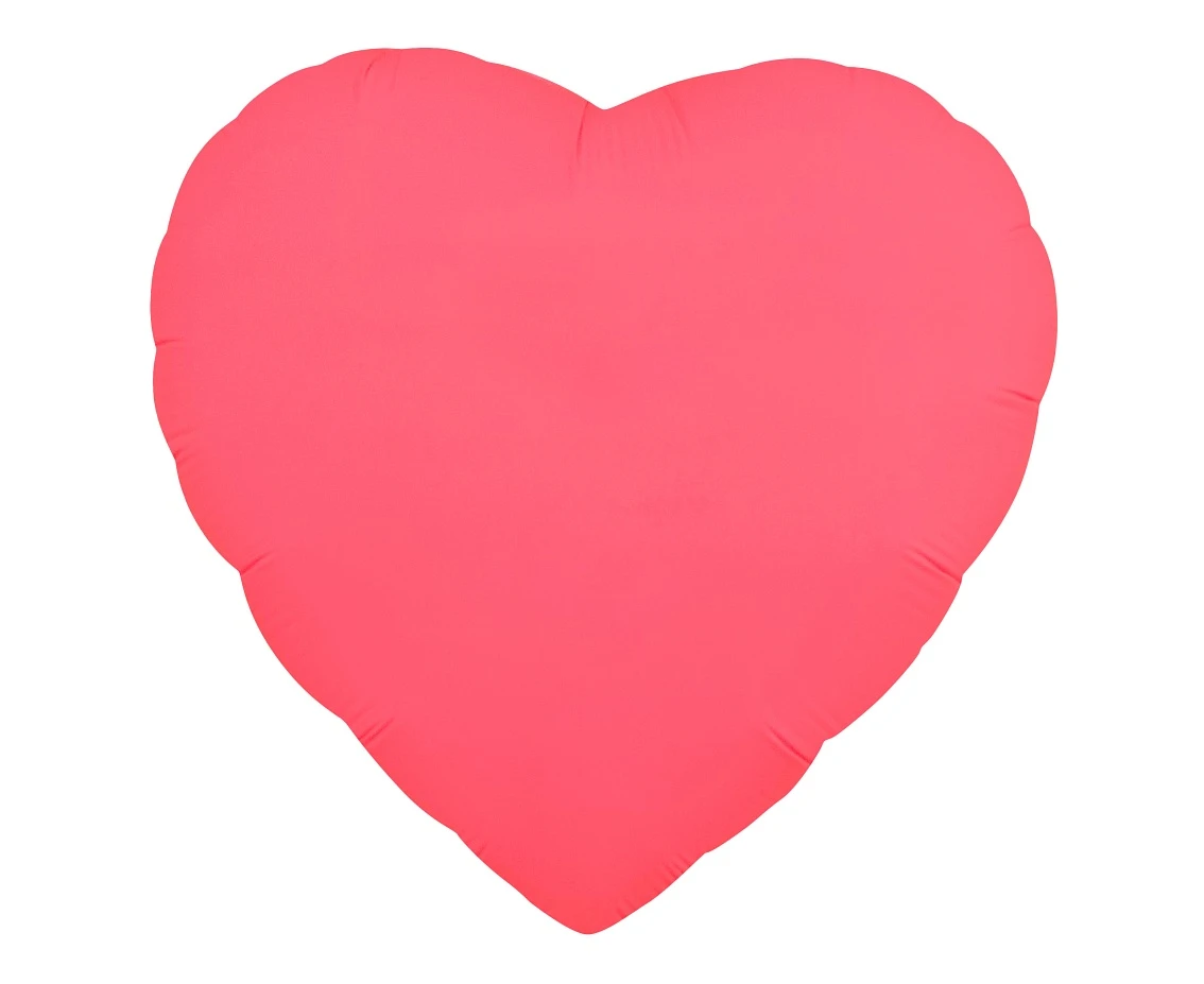 Foil balloon Heart 18“ neon red EOL