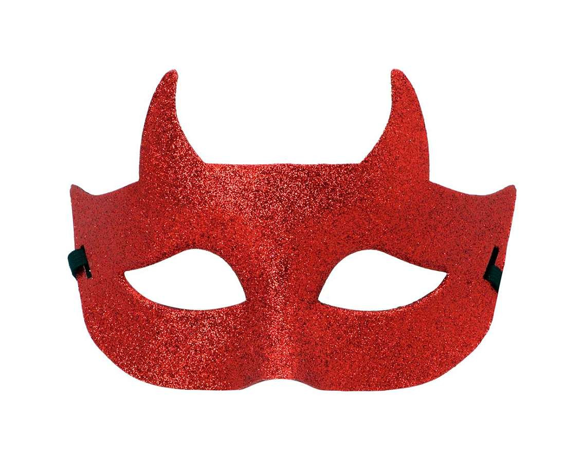 Eye mask Devil glitter