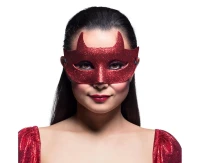 Eye mask Devil glitter