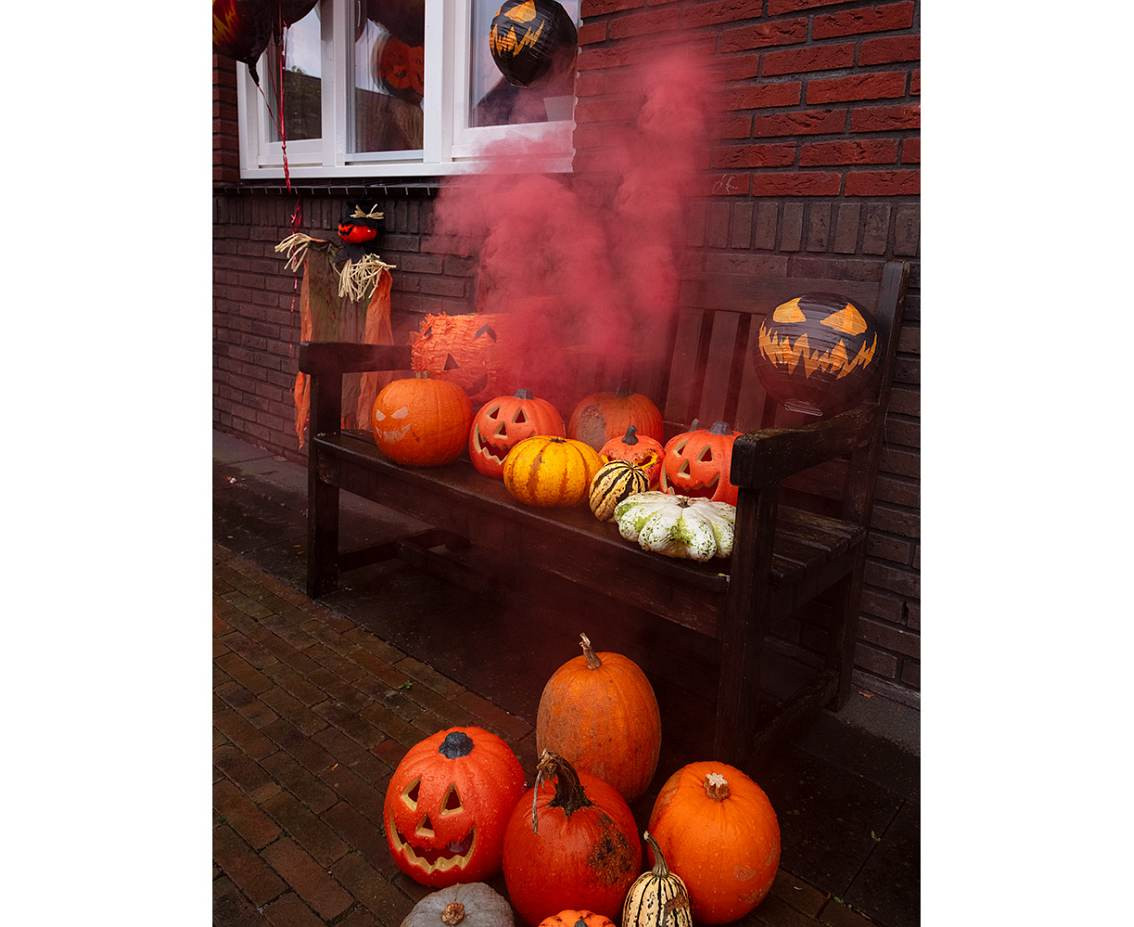 Light-up pumpkin (20cm)