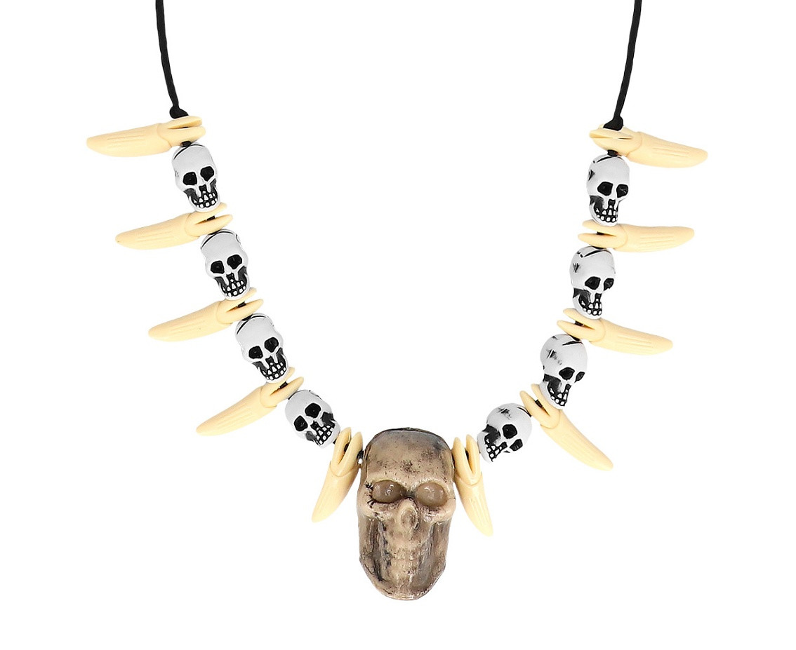Necklace Skull tooth