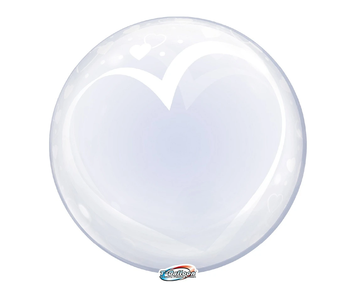 Takara Bubble Balloon - Hearts and hearts, 400 mm/ 10 pc. EOL