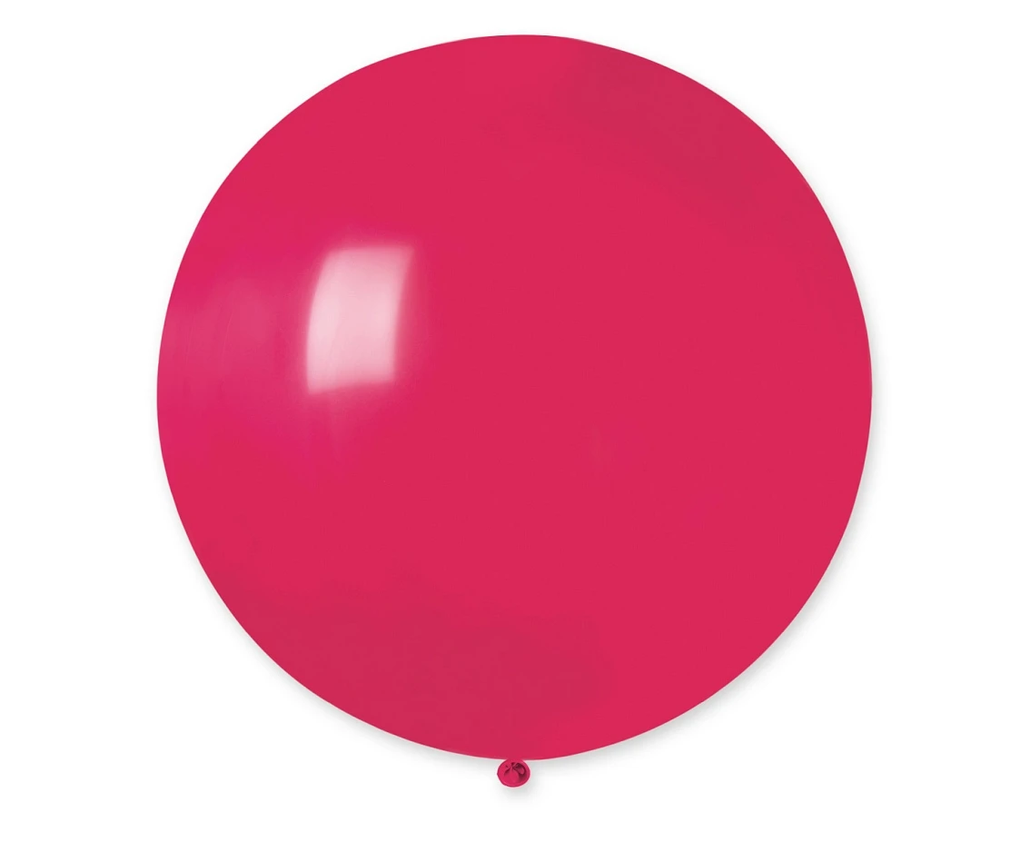 Balloons Gemar 19", pastel raspberry red balloons, 48 cm, 25pcs