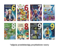 POLMAK Exclusive card with numbers B6GE 117x167 Children''s Birthday 6-9 years - Boy, Numbers