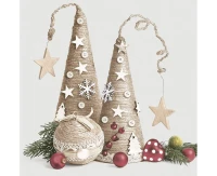 POLMAK Paper napkins Eco Christmas Decorations, 33x33 cm, 20 pcs