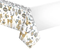 POLMAK Paper table cloth Nordic Style Motives, 120x 180 cm, 1 pc