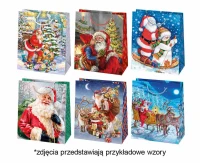 POLMAK Paper bags Christmas mix, 1 pc