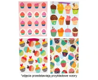 Decorative gift bag, cupcakes, 31x42x12cm, 1 pcs.