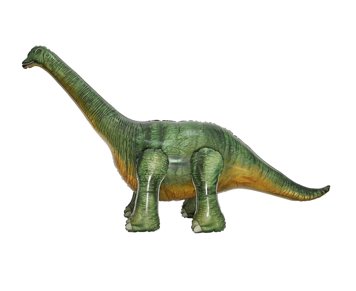 Brachiosaurus foil balloon, 213x86x129 cm with pump