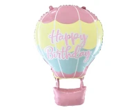 Foil balloon, Balloon Happy Birthday, 40x60 cm