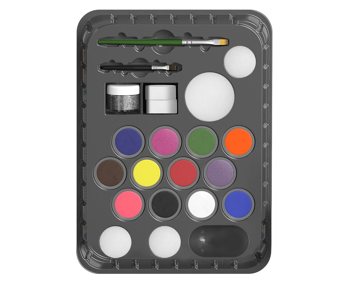 Birthday face paint set