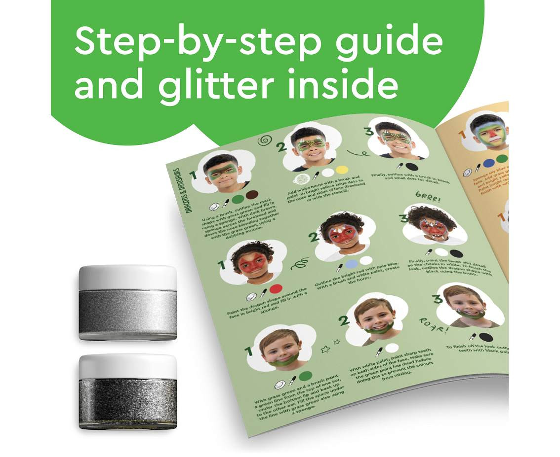 Birthday face paint set