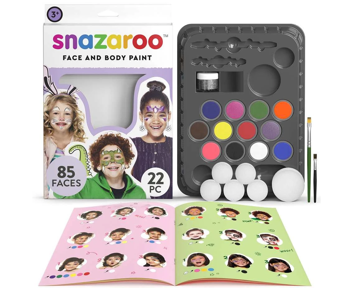 Birthday face paint set
