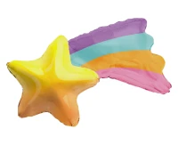 Rainbow Comet Foil Balloon, 75x56 cm