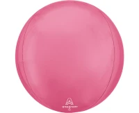 Foil balloon ORBZ- Vibrant Pink ball, packed, 1pc EOL