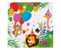 Paper napkins Jungle Balloons FSC, 33x33 cm, 20 pcs.
