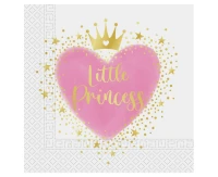 Paper napkins My little Princess FSC, 33x33 cm, 20 pcs.