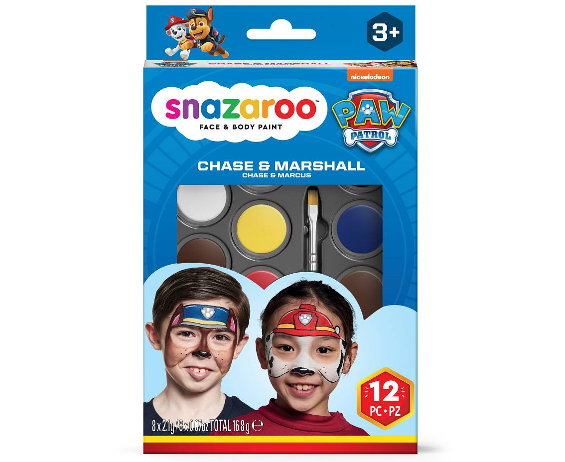 SN Face paints set  PAW PATROL CHASE & MARSHALL 172199