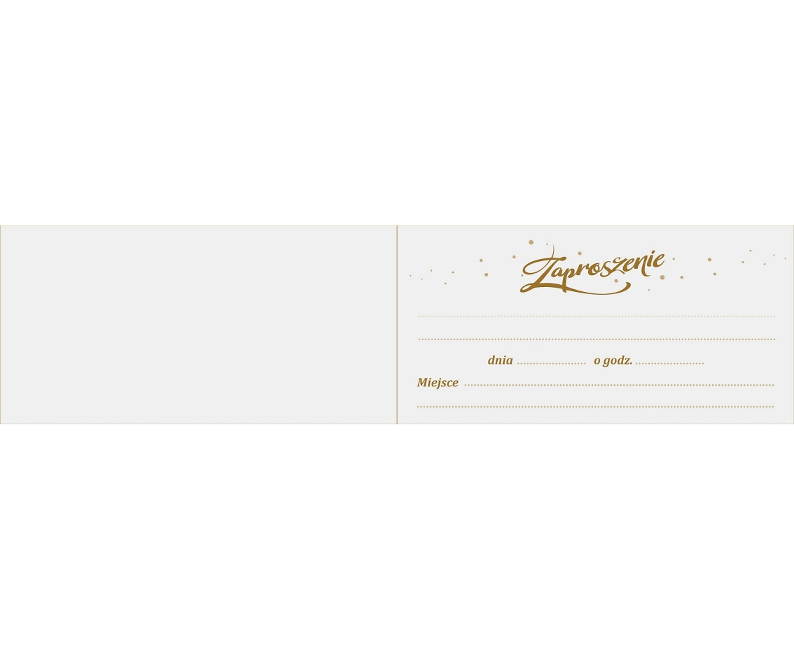Invitation for 50th Birthday, Balloons, gifts, 17x8,5 cm, 10 pcs.