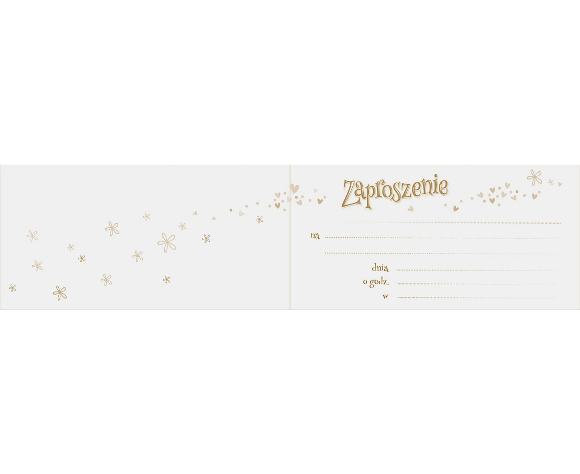 General invitation, Balloons, 17x8,5 cm, 10 pcs.