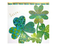 Greeting card Card KW HS CLOVER, 1 pc.