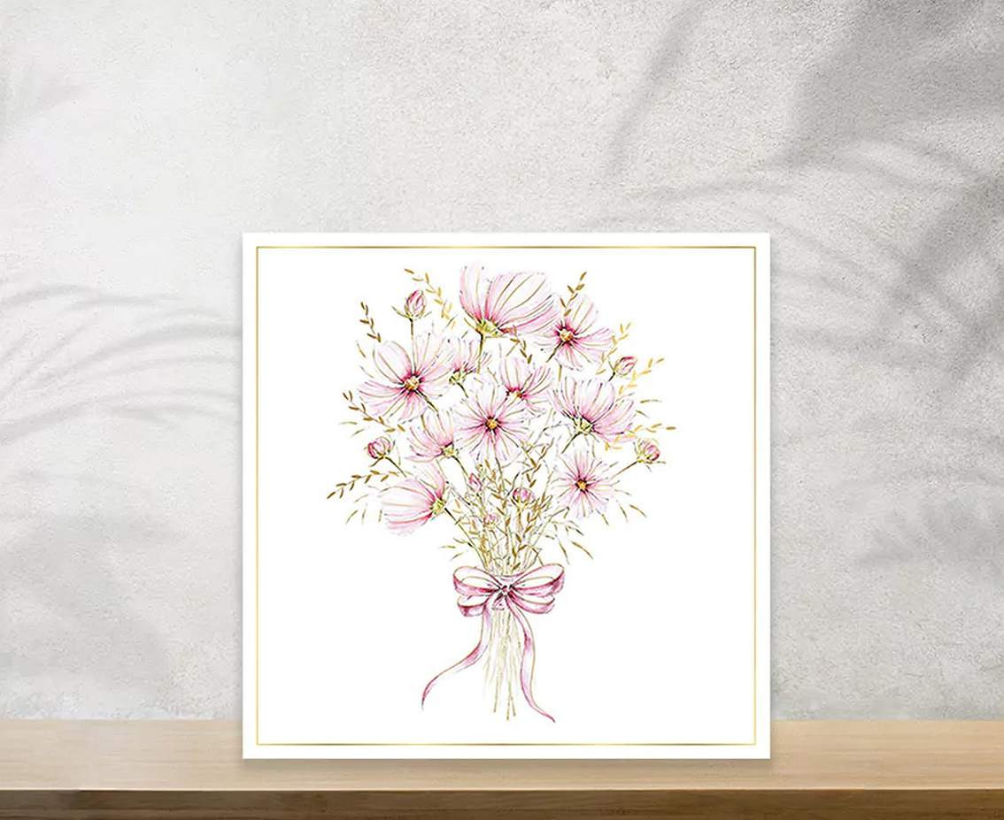 Greeting Card Card KW COSMOSY , 1 pc.