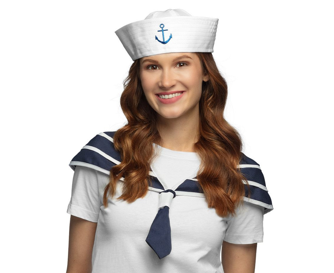 Set Navy (cap, collar)