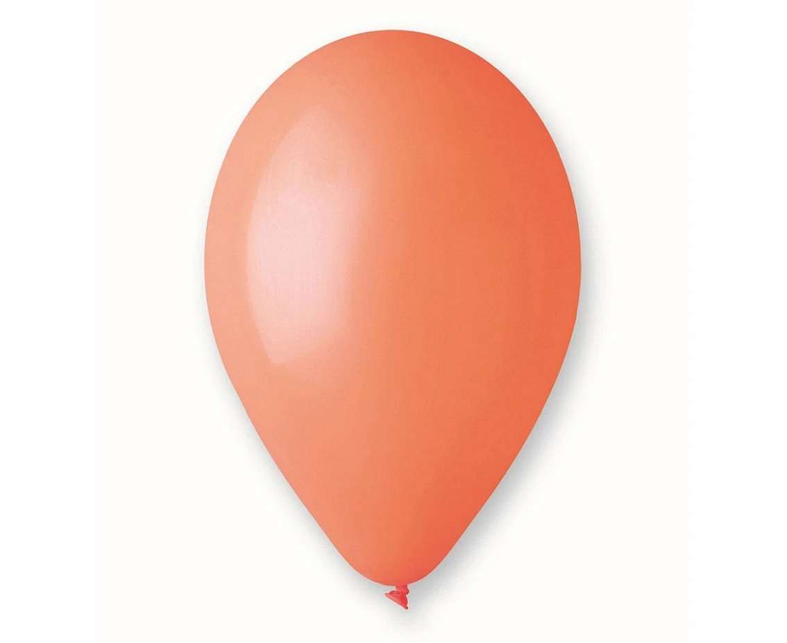 Balloons Gemar 10", pastel premium pastel orange, 10pcs
