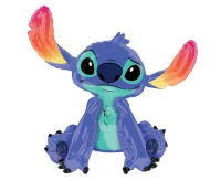 Foil Balloon shape Stitch Disney, 86 x 96 cm EOL