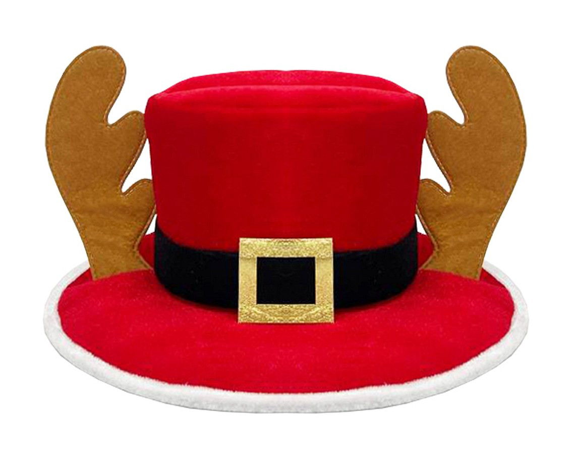 Reindeer top hat, brown