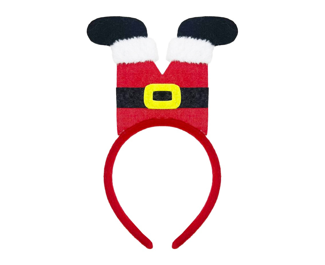 Headband, Santa Claus legs