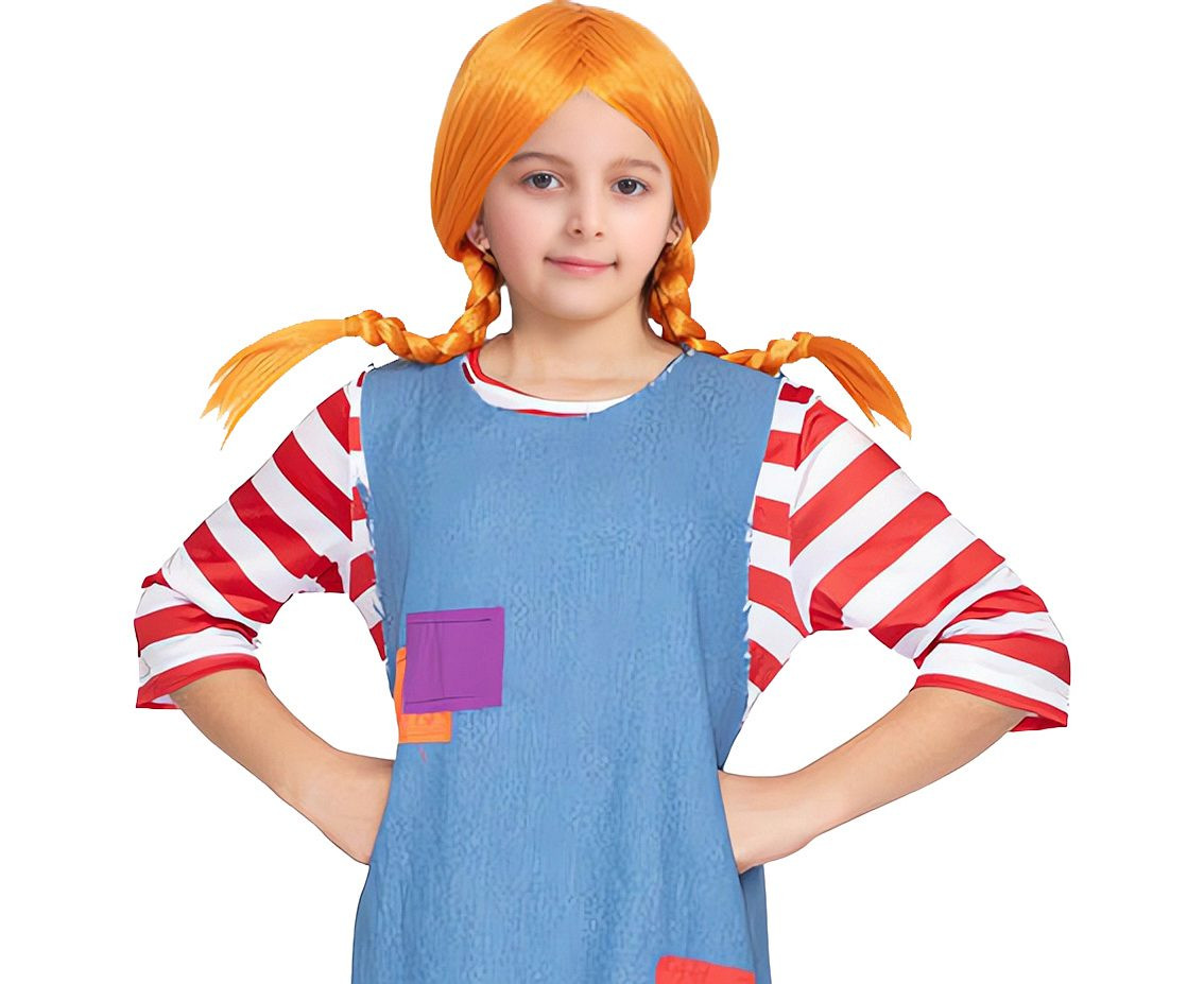 Costume for kids Crazy Girl (dress) size 110/120 cm