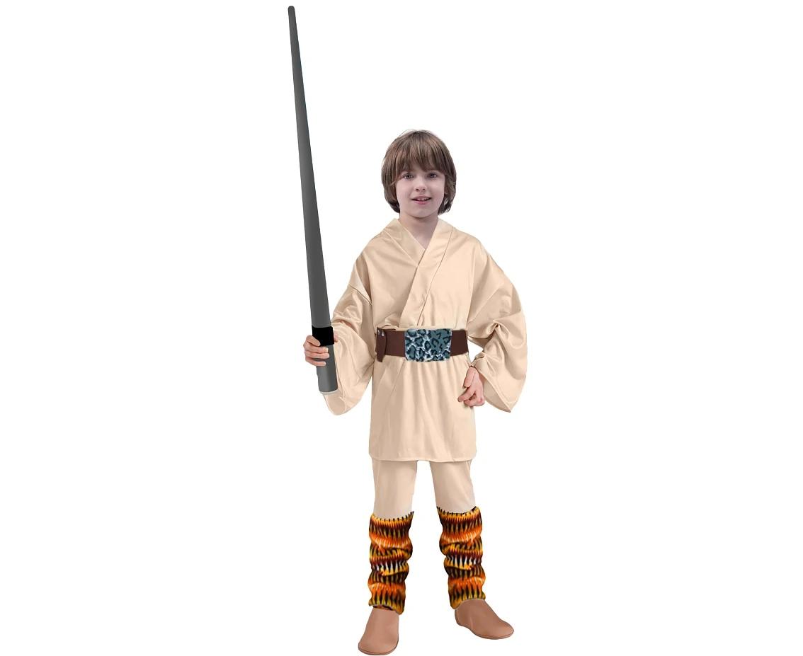 Role play-set for kids Galaxy Warrior (top, pants, belt) size 130/140 cm