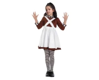 Role play-set for kids Crazy Girl (dress, socks) size 130/140 cm