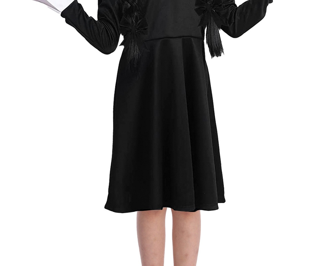 Costume for kids Dark Girl (dress) size 110/120 cm