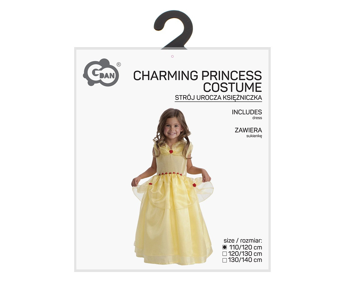 Costume for kids Charming Princess (dress) size 110/120 cm