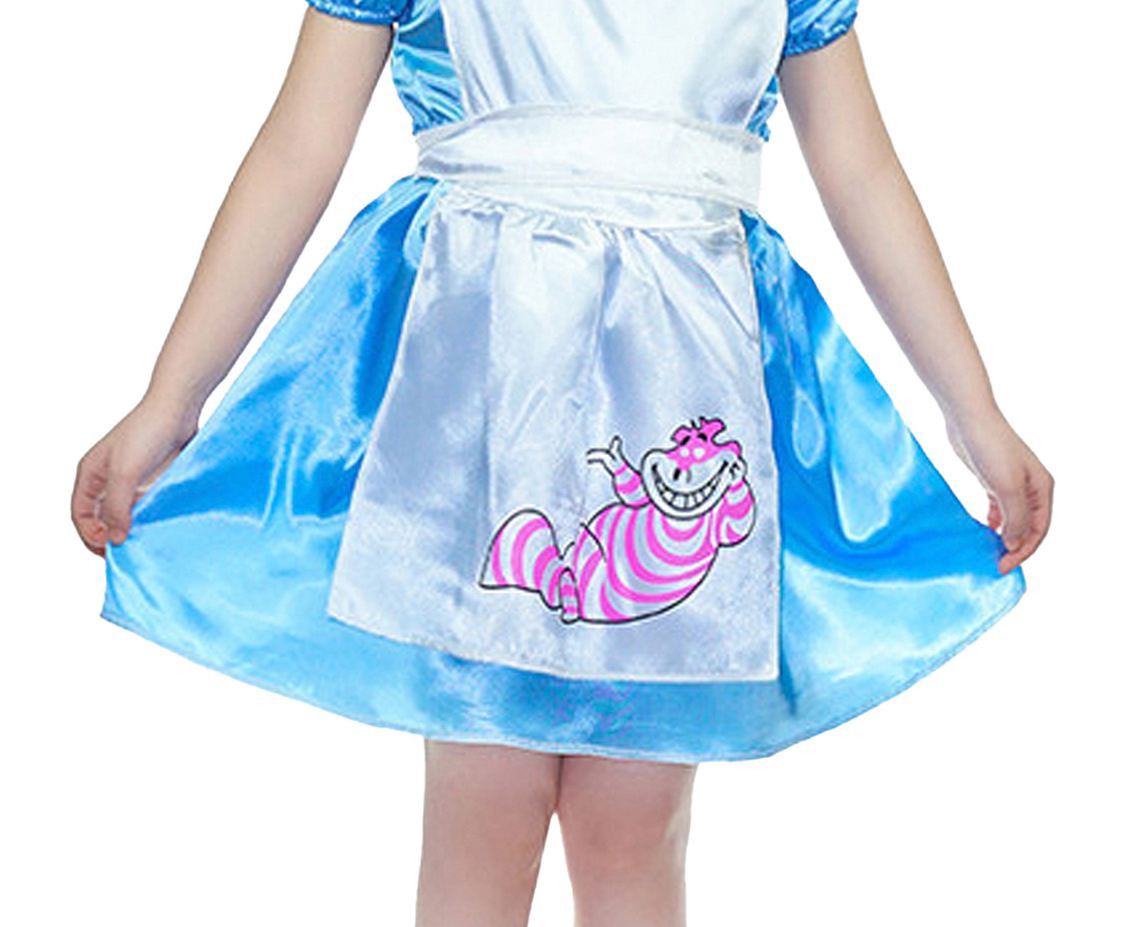 Costume for kids Girl in blue apron (dress) size 130/140 cm