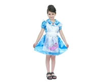 Costume for kids Girl in blue apron (dress) size 130/140 cm