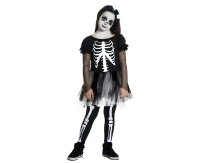 Costume for kids Girl Bonehead (dress) size 130/140 cm