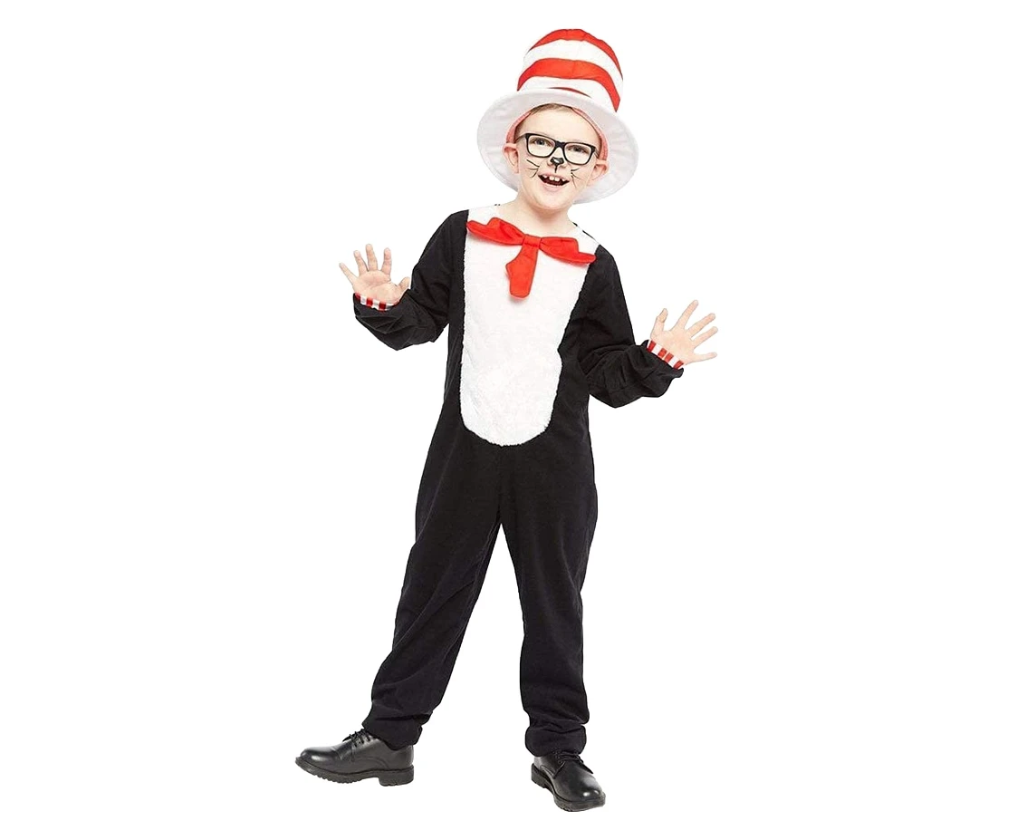 Role play-set for kids Cat boy (hat, overalls) size 110/120 cm